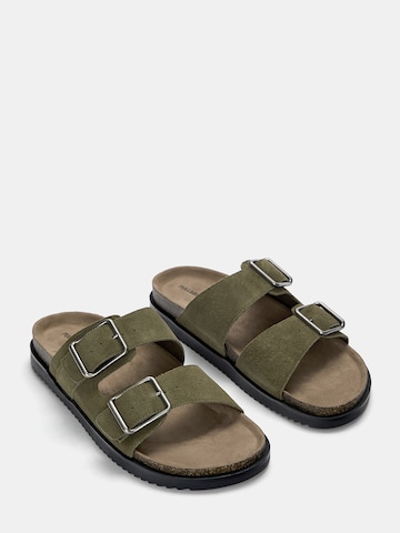Pull&Bear Pantoletter i grøn