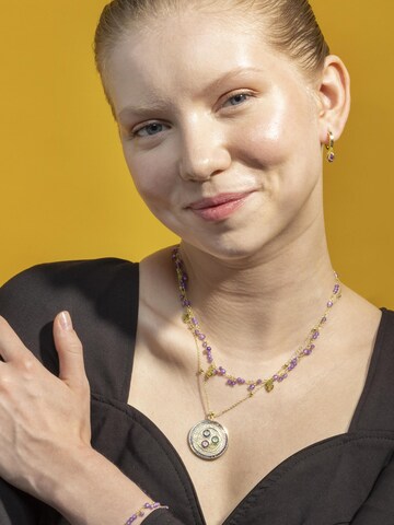 Luxenter Ohrringe 'Atzul' in Lila