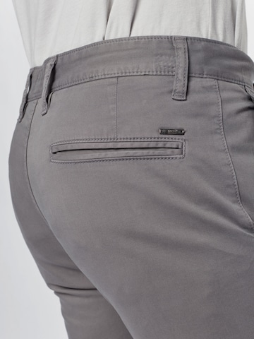 BOSS Orange Slimfit Hose 'Taber' in Grau