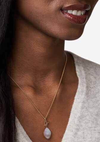 SKAGEN Necklace 'Agnethe' in Gold: front