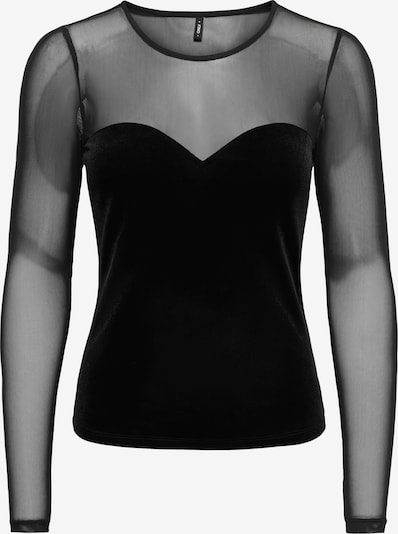 ONLY Shirt 'ONLSMOOTH' in XS in schwarz, Produktansicht
