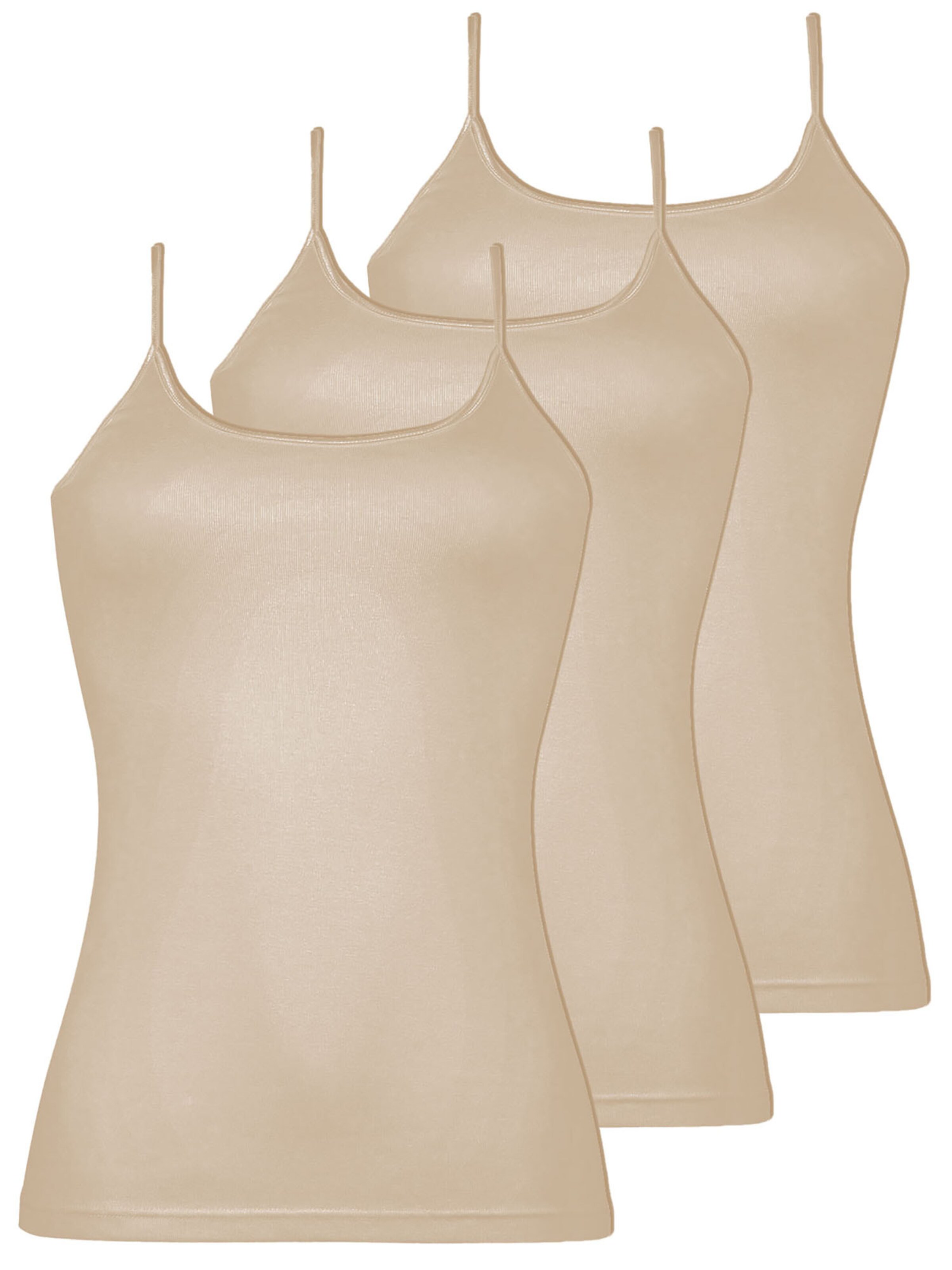 Nina von C. Undershirt 'Daily' in Beige: front