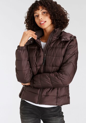 ALPENBLITZ Jacke in Braun: Vorderseite
