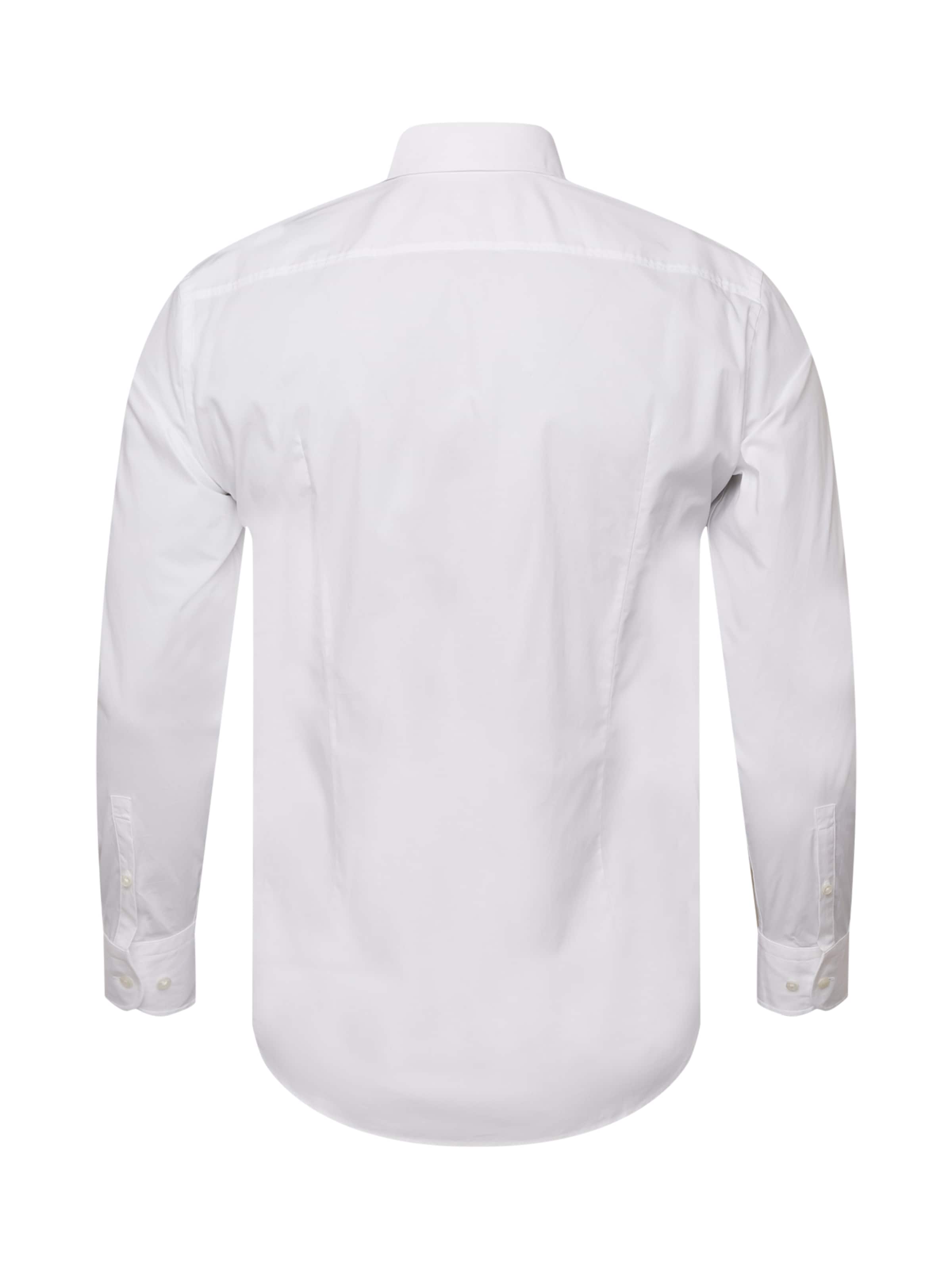 Slim fit Camicia 'H-Hank' di BOSS in bianco