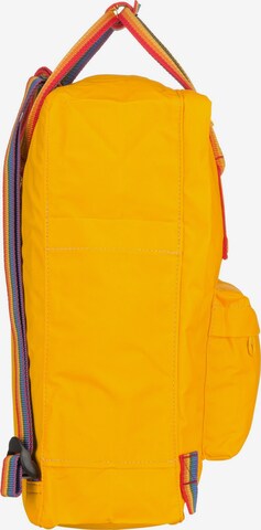 Fjällräven Backpack 'Kanken Rainbow' in Yellow