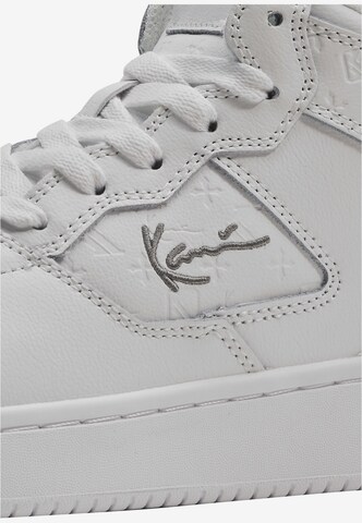 Karl Kani High-Top Sneakers in White