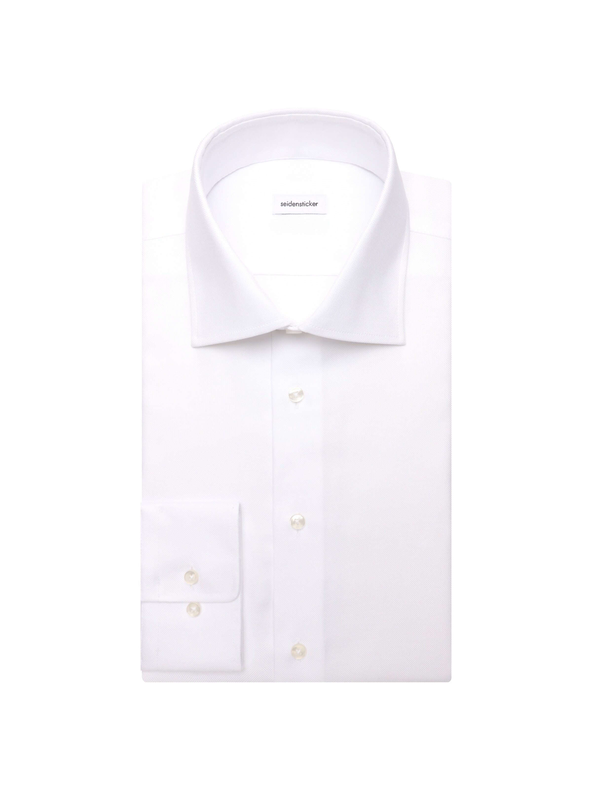 SEIDENSTICKER Super Slim Fit Hemd in Weiß