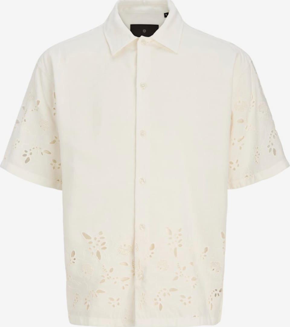 Comfort Fit Cămașă 'JPRBLAJosh' de la Jack & Jones Premium pe alb: față
