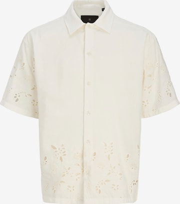 Fit confort Chemise 'JPRBLAJosh' JACK & JONES en blanc : devant