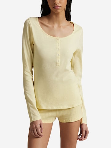 Polo Ralph Lauren Longsleeve ' Whisper Weight Cotton ' in Gelb