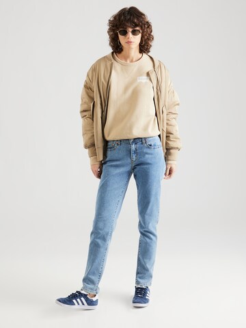 LEVI'S ® Sweatshirt 'Graphic Heritage Crew' i beige