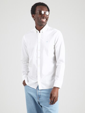 Hackett London Regular Fit Hemd in Weiß: Vorderseite