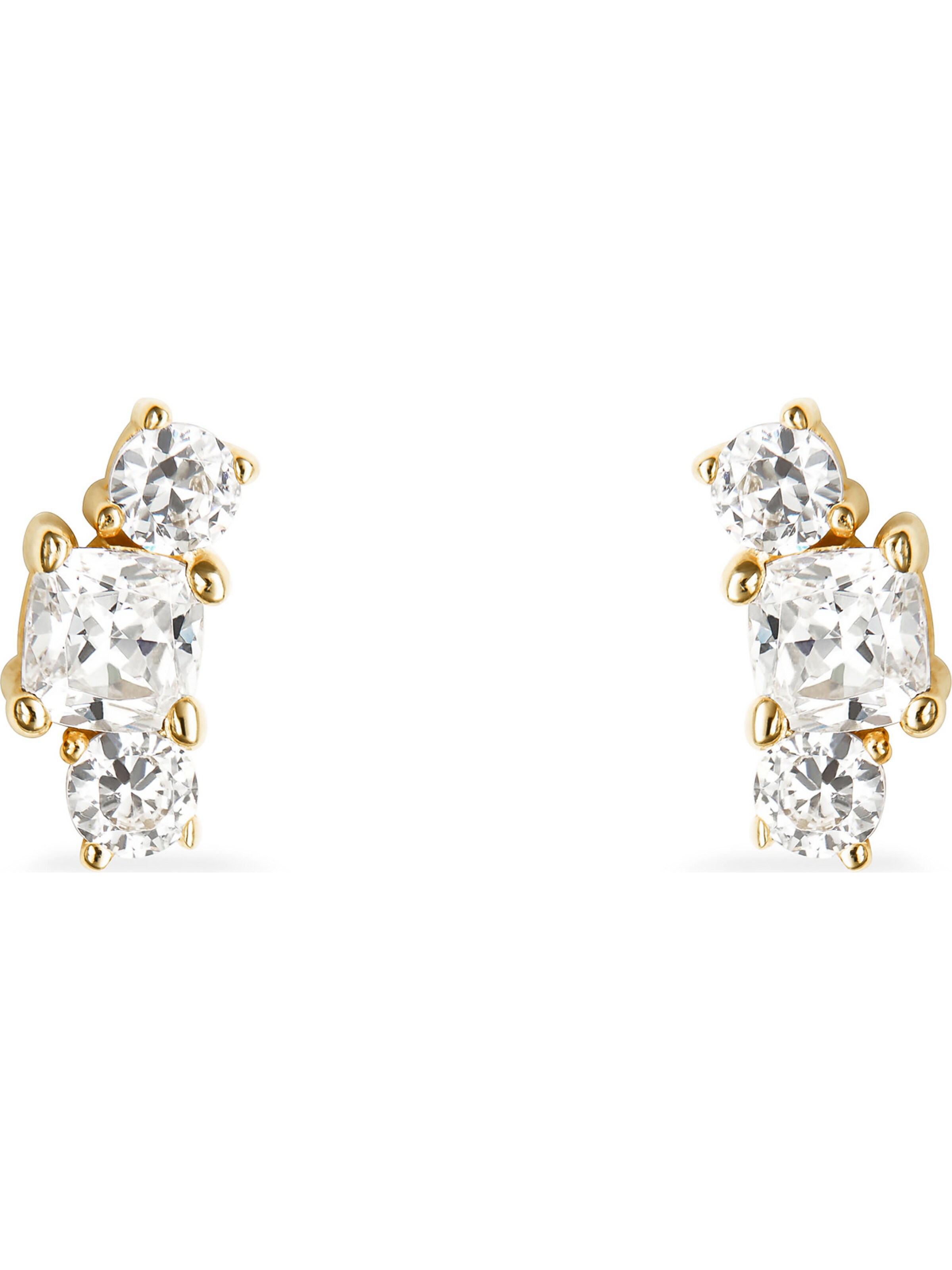 FAVS Earrings in Gold: front