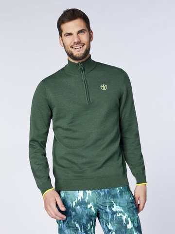 CHIEMSEE Sweater in Green: front