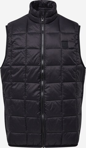 Vestă 'MOON' de la JACK & JONES pe negru: față