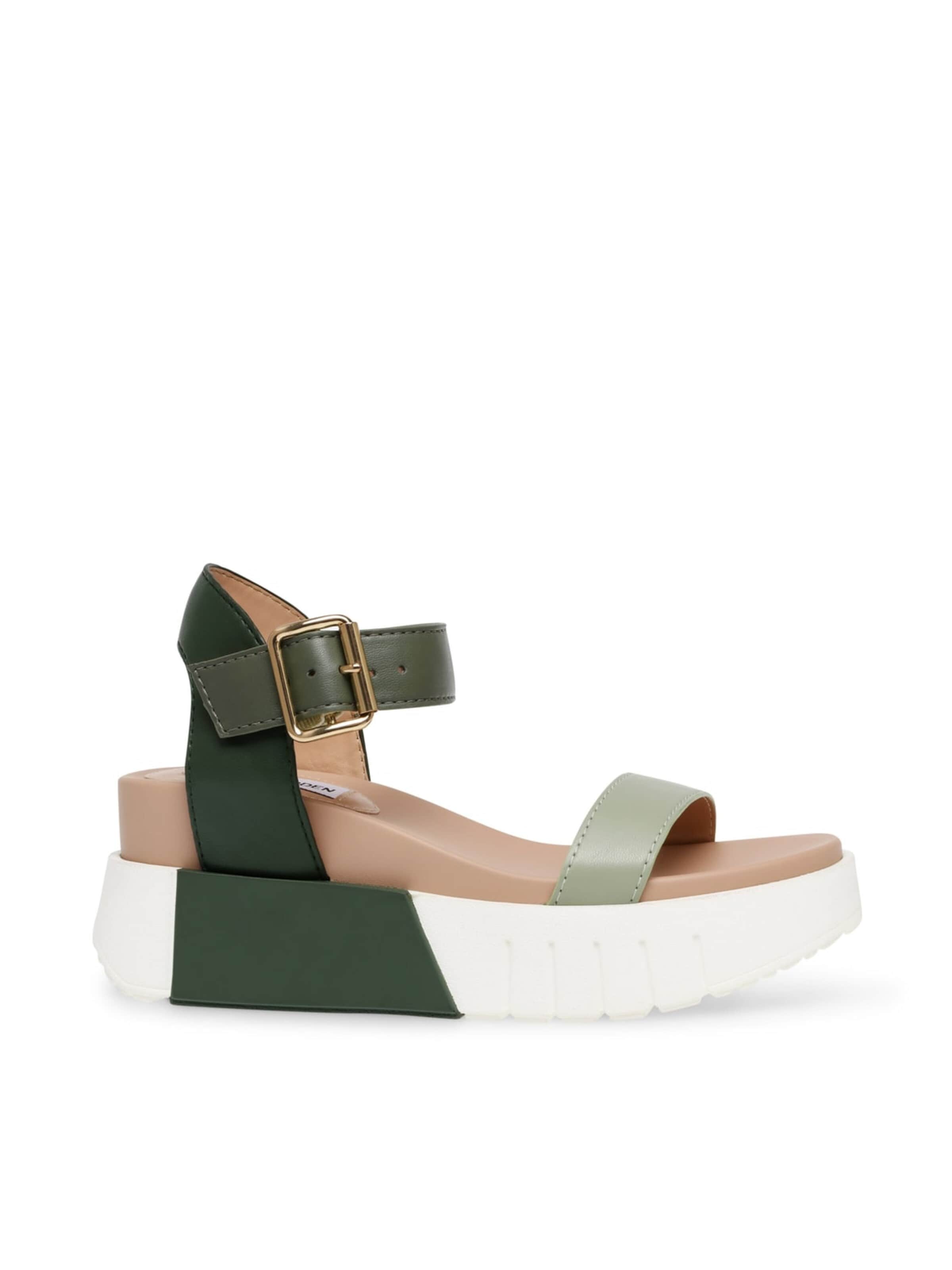 STEVE MADDEN Sandały w kolorze zielony: przód