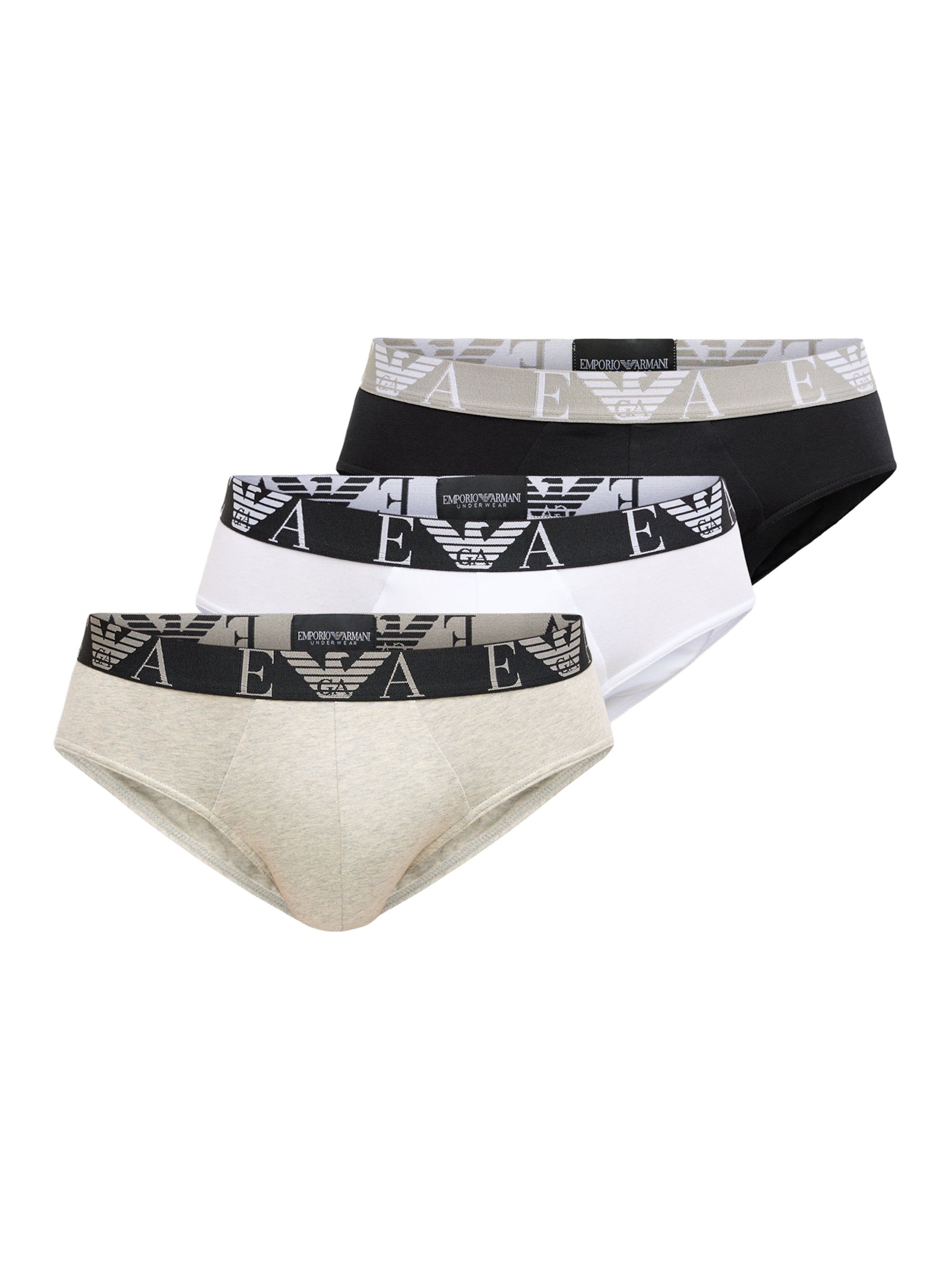 Emporio Armani Alushousut värissä beige: etupuoli