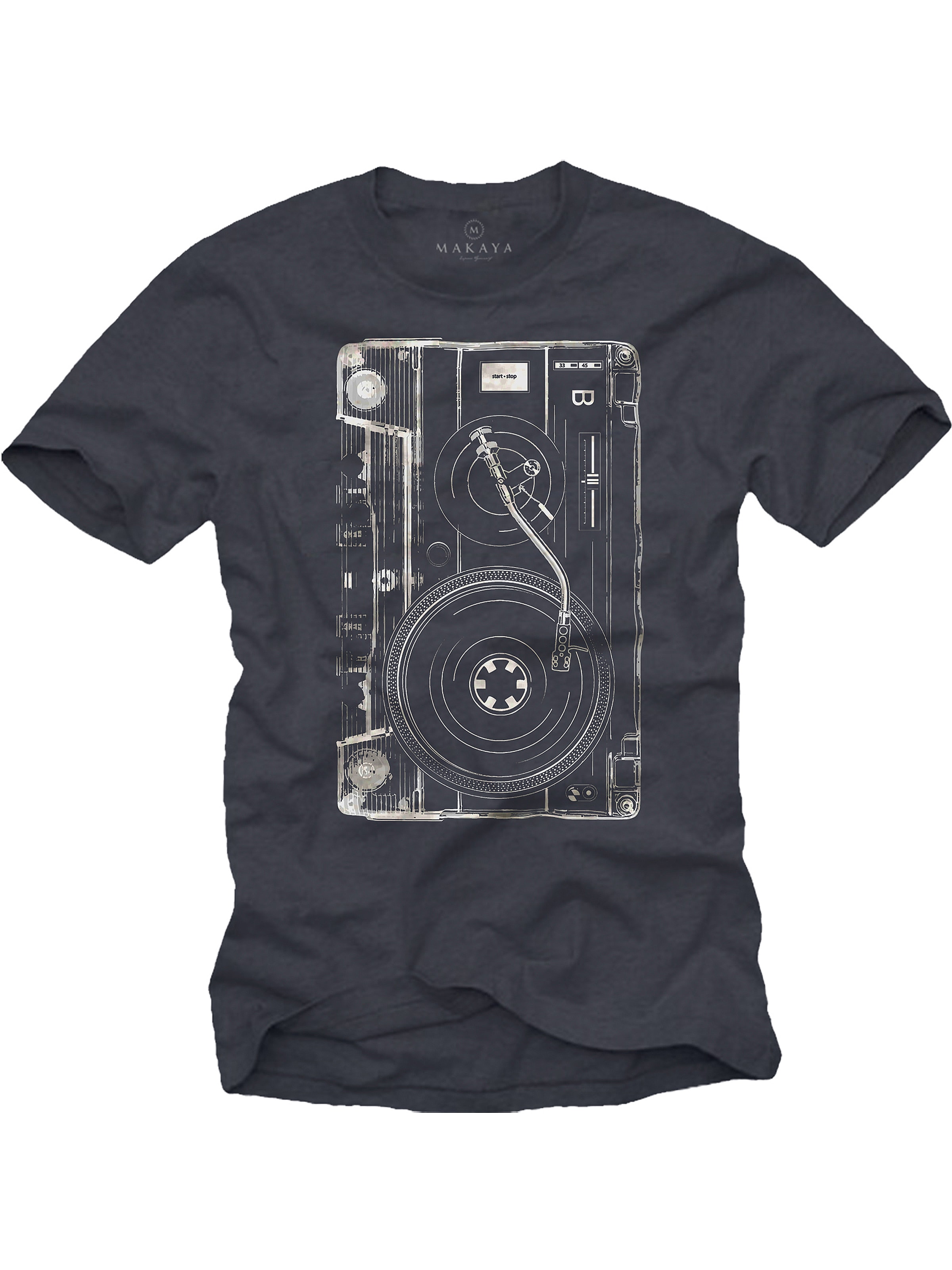 MAKAYA Shirt in Grey: front