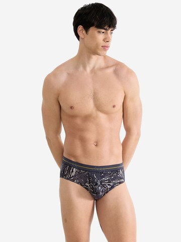 SLOGGI Slip 'Blue Start' in Grijs: voorkant