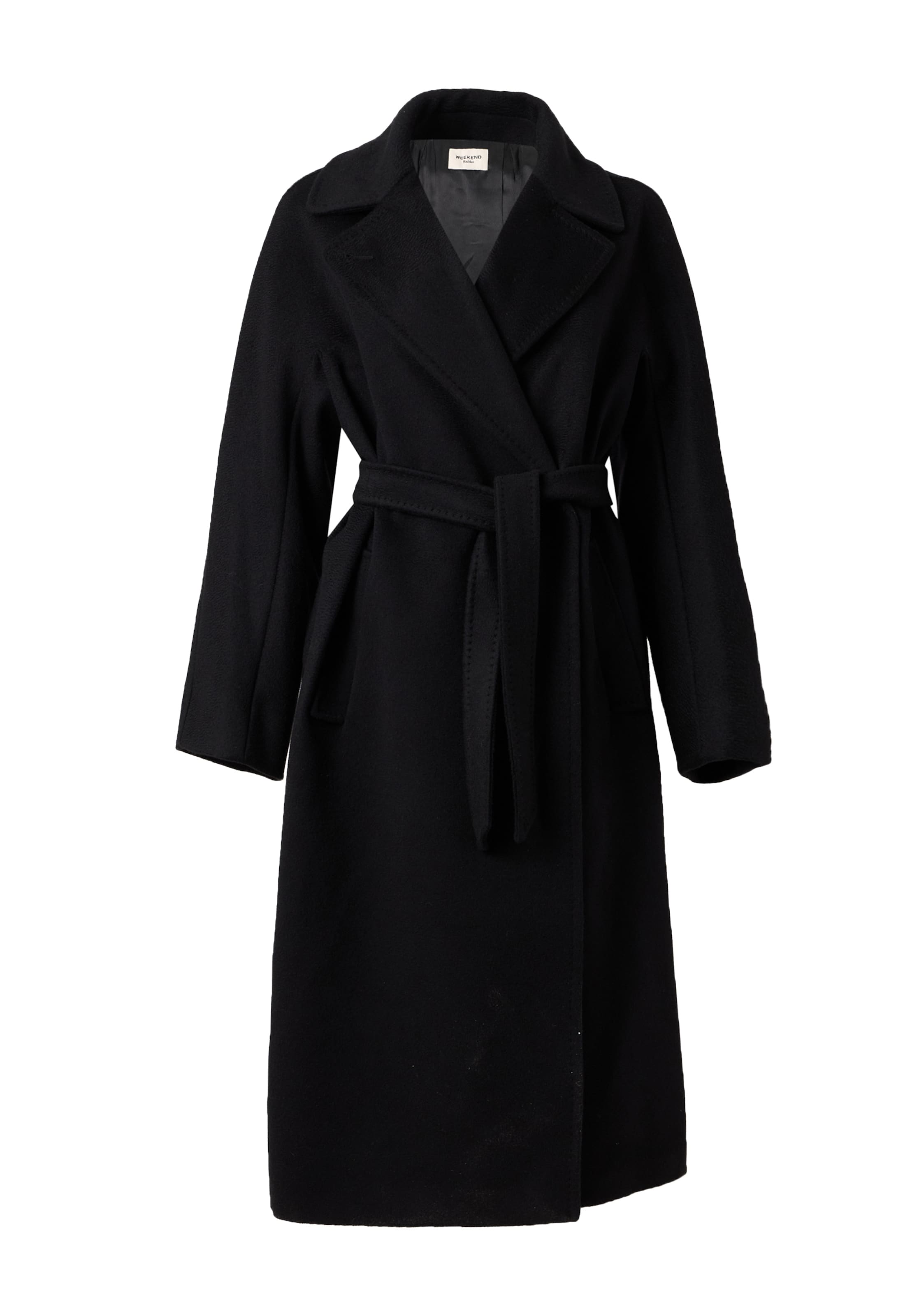Weekend Max Mara Tussenmantel 'DRESINA' in Zwart: voorkant