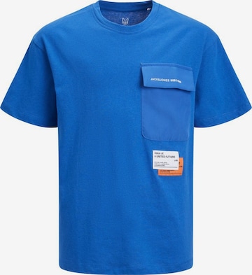 Jack & Jones Junior Shirts i blå: forside