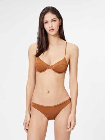 Invisible Hauts de bikini RIP CURL en marron