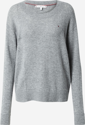 TOMMY HILFIGER Sweater in Grey: front