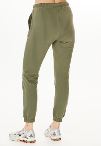ENDURANCE Tapered Workout Pants 'Sartine' in Green