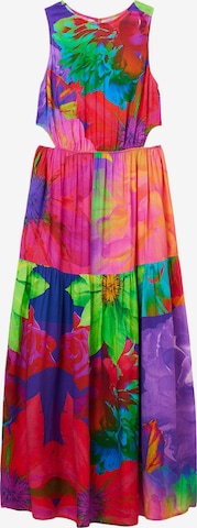 Desigual Καλοκαιρινό φόρεμα σε ανάμεικτα χρώματα: μπροστά