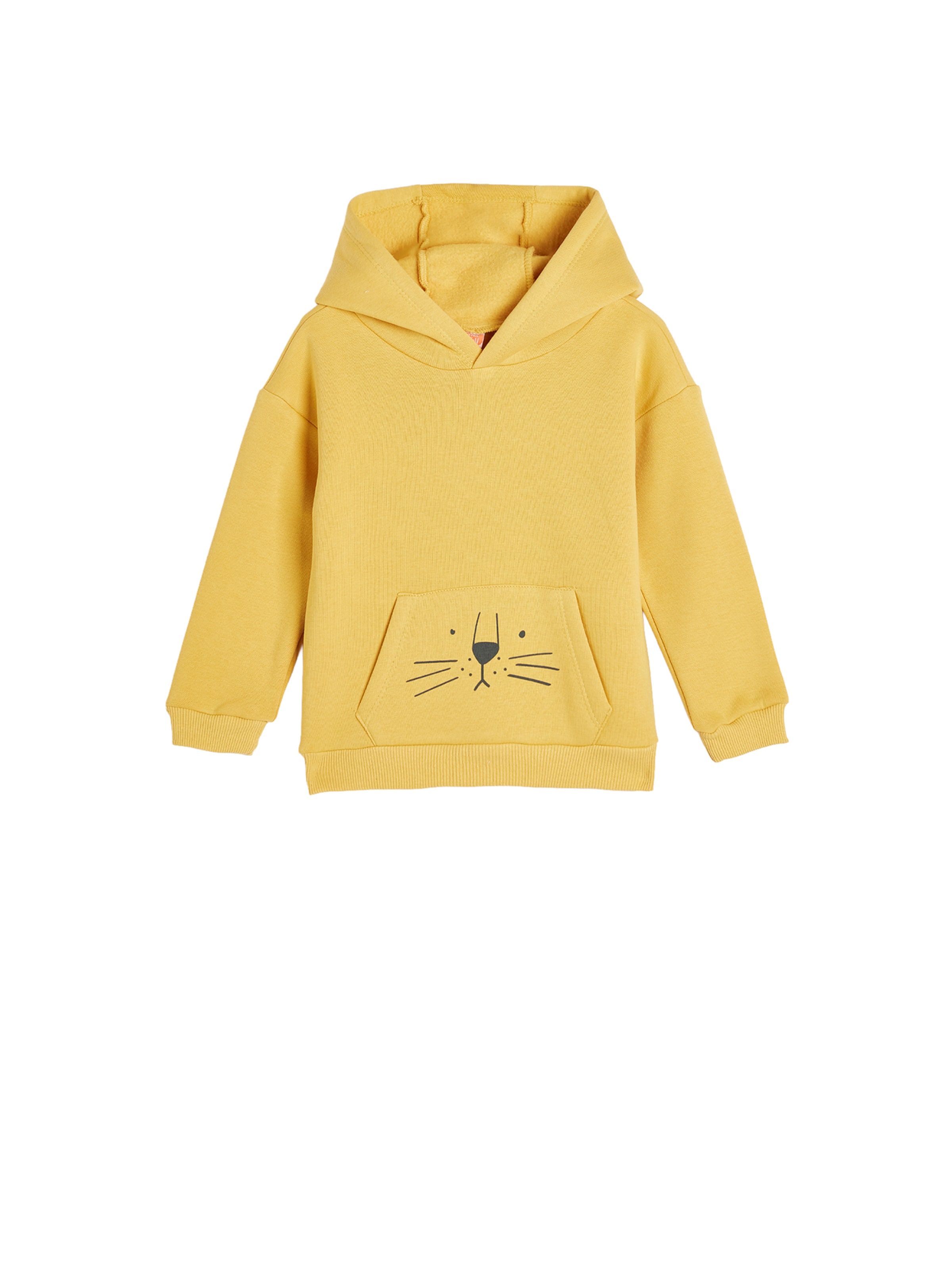 Koton Sweatshirt in Yellow: front