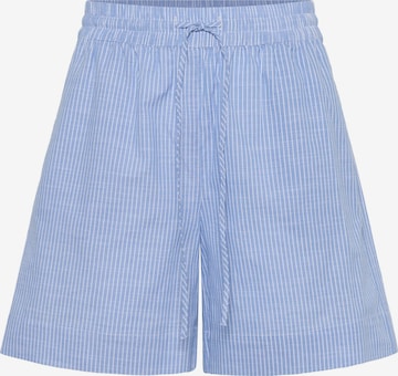 My Essential Wardrobe Loosefit Broek 'SkyeMW' in Blauw: voorkant