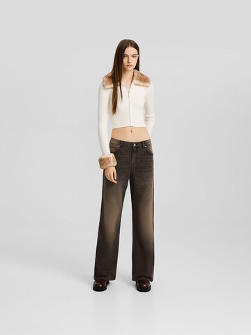 Bershka Wide leg Jeans i svart