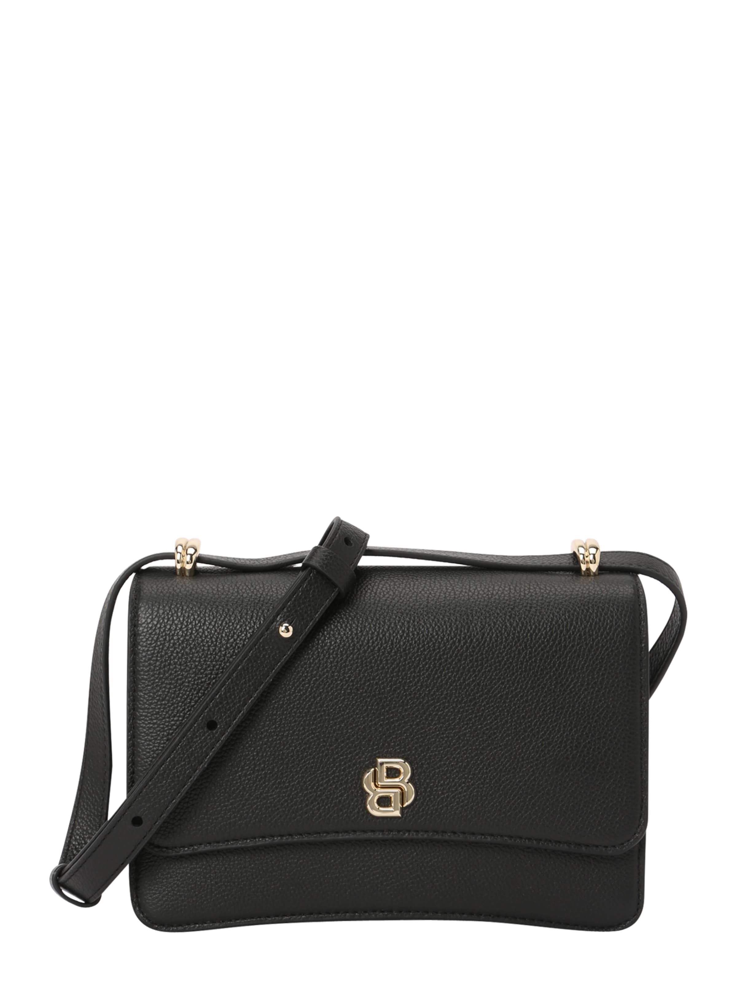 BOSS Torba za čez ramo | črna barva: sprednja stran