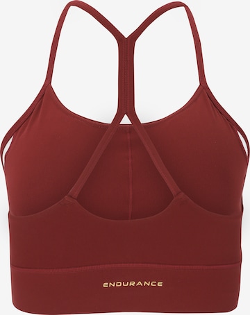 ENDURANCE Bralette Sports Bra 'Raleigh' in Red