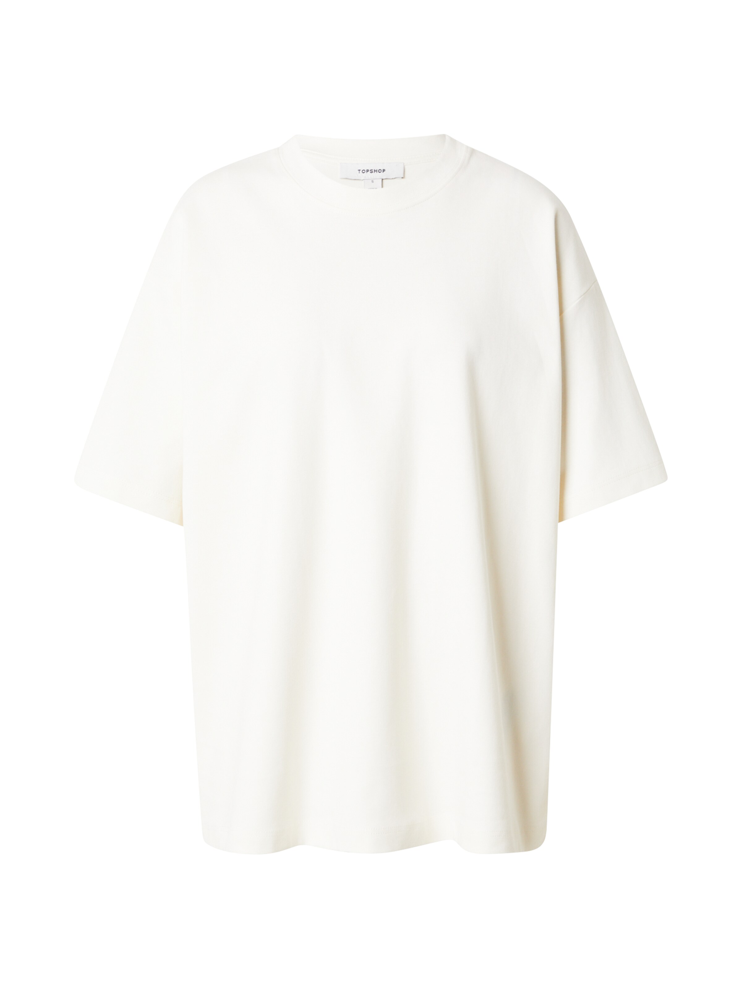 TOPSHOP Oversized paita 'VICTORIA' värissä beige: etupuoli