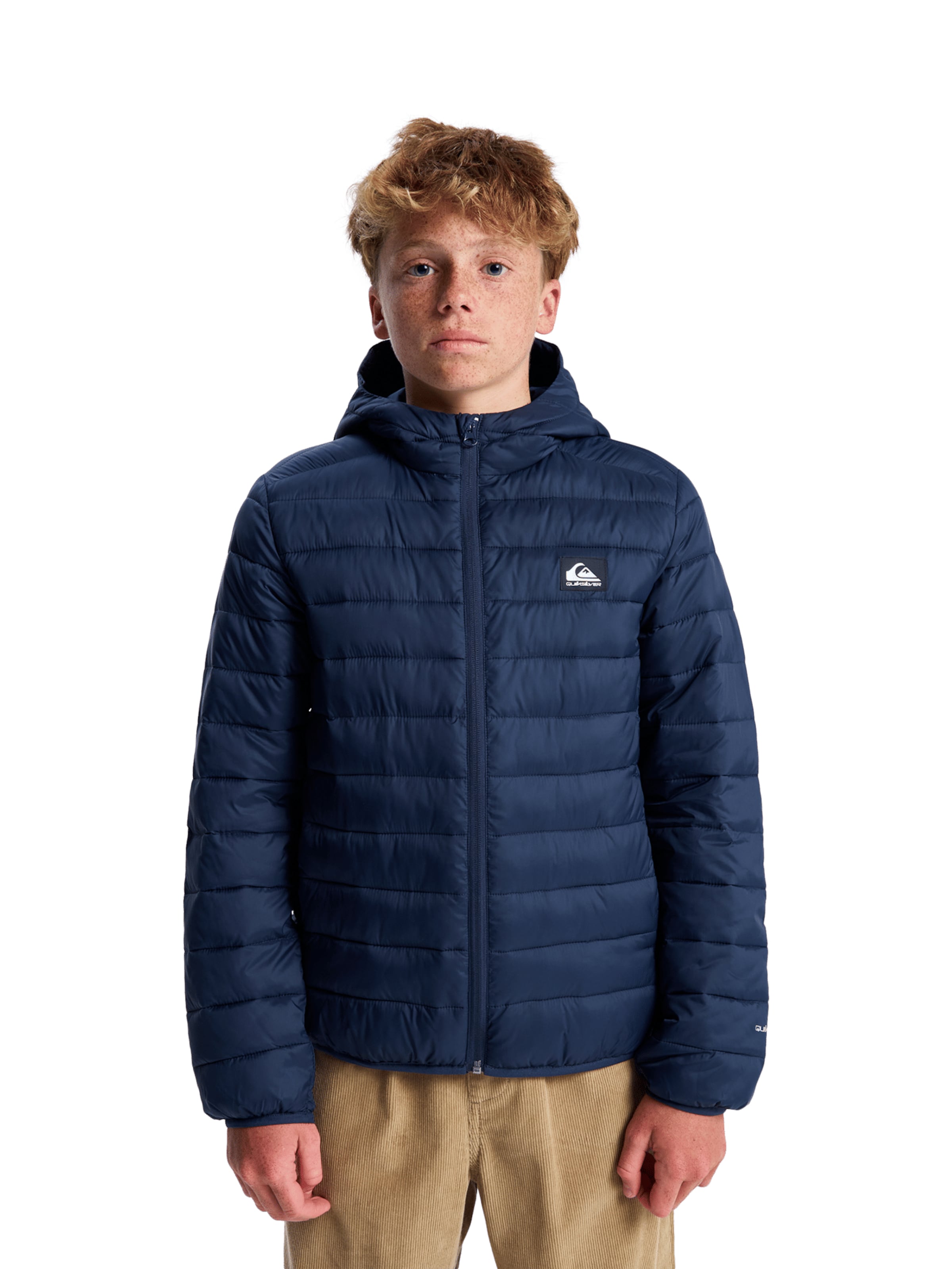 QUIKSILVER Between-Season Jacket 'Scaly' in Blue: front