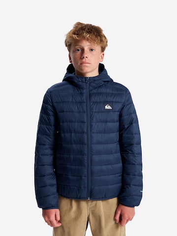 QUIKSILVER Between-Season Jacket 'Scaly' in Blue: front