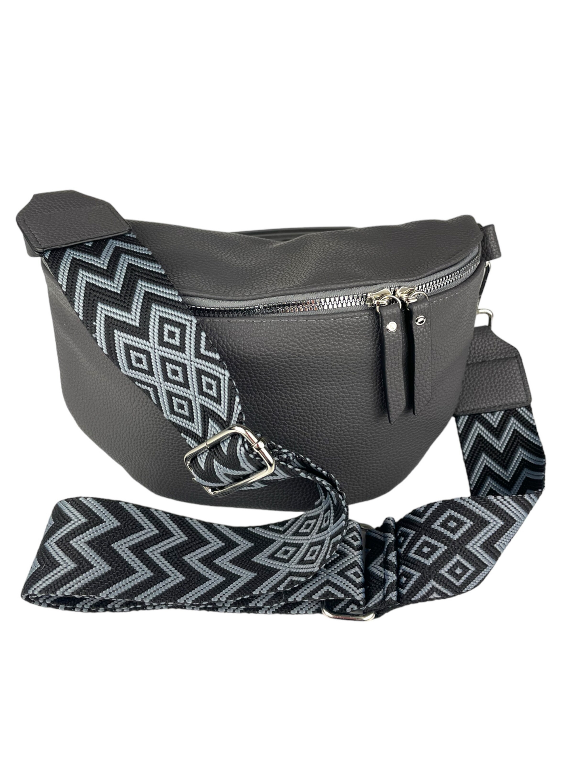 Kumixi Fanny Pack in Grey: front