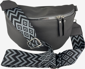 Kumixi Gürteltasche in Grau: Vorderseite