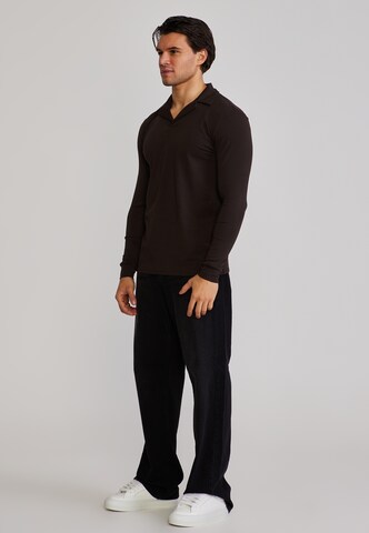 T-Shirt SikSilk en marron