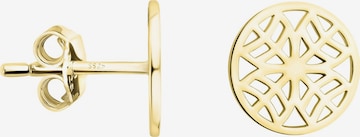 Sofia Milani Ohrringe 'Ornament Circle' in Gold: Vorderseite