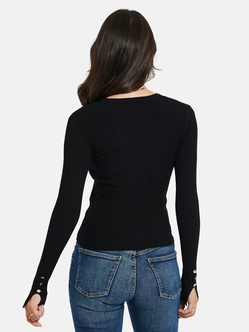 Threadbare Pullover 'Hannah' in Schwarz