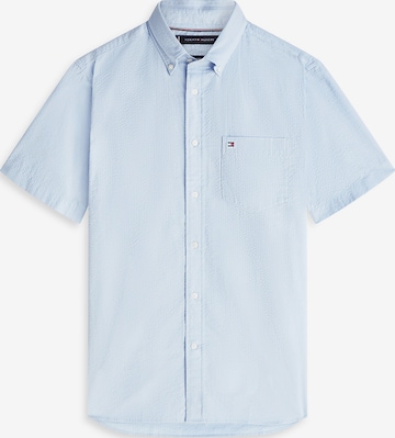 Chemise TOMMY HILFIGER en bleu : devant