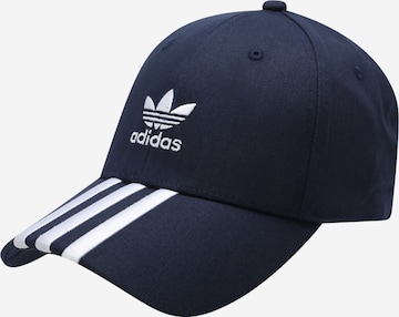 Cappello da baseball di ADIDAS ORIGINALS in blu: frontale