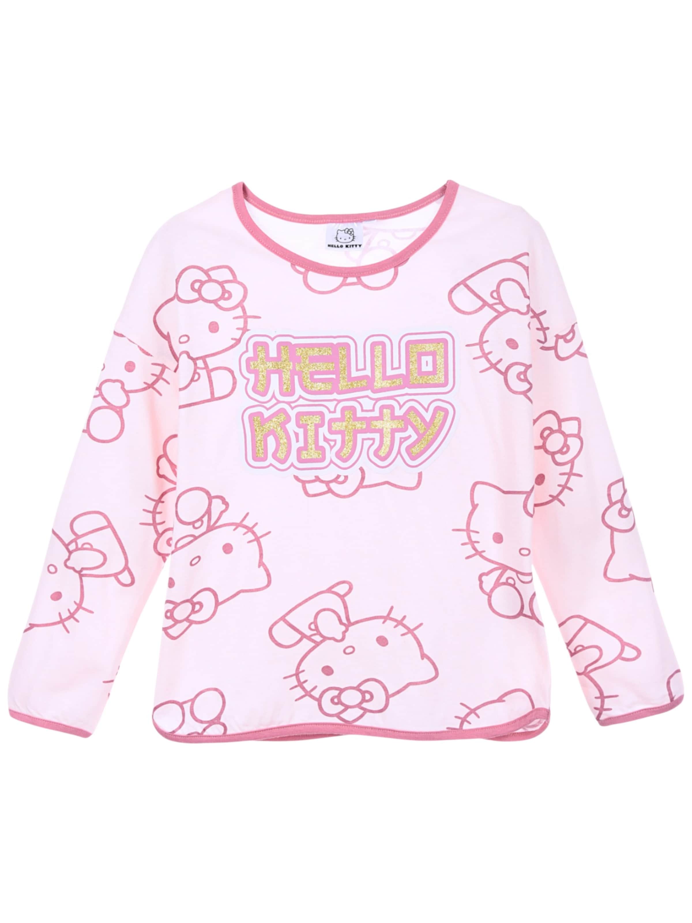 HELLO KITTY Shirt 'Hello Kitty'‌‌‌‌‌‌‌‌ in Pink: Vorderseite