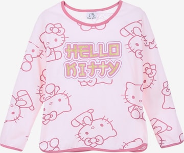 HELLO KITTY Shirt 'Hello Kitty' in Pink: front