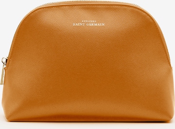 Trousses de toilette 'THONON' Ateliers Saint Germain en marron : devant