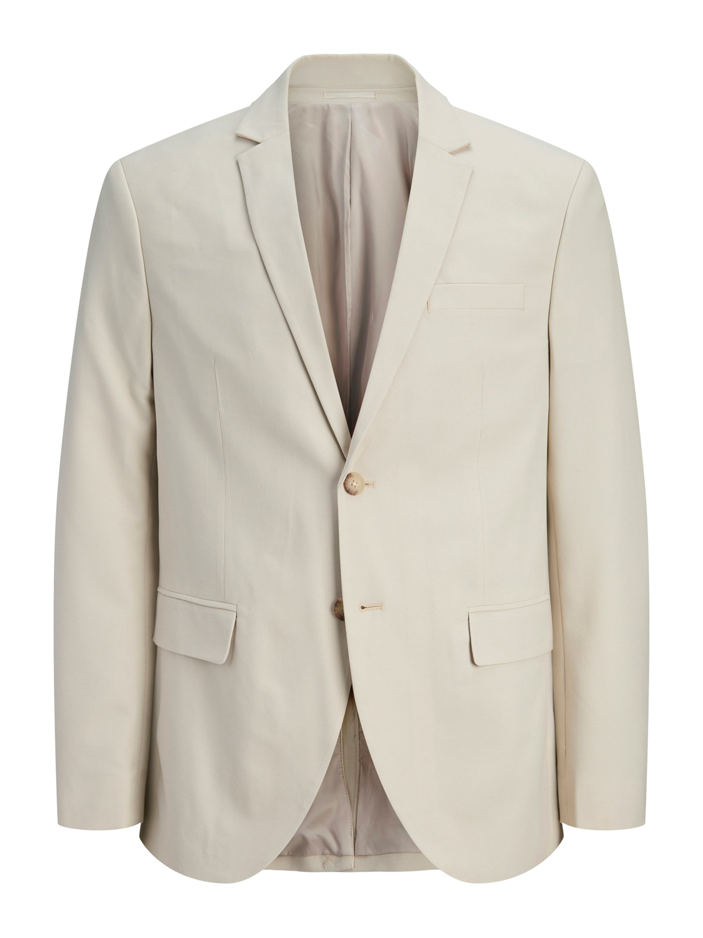 Slim fit Sacou Business 'JPRBLAMARTIN' de la JACK & JONES pe bej: față