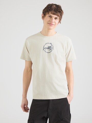 ALPHA INDUSTRIES Koszulka 'Scorpion' w kolorze szary