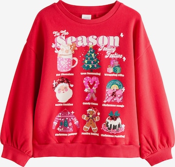 Next Collegepaita värissä punainen: etupuoli